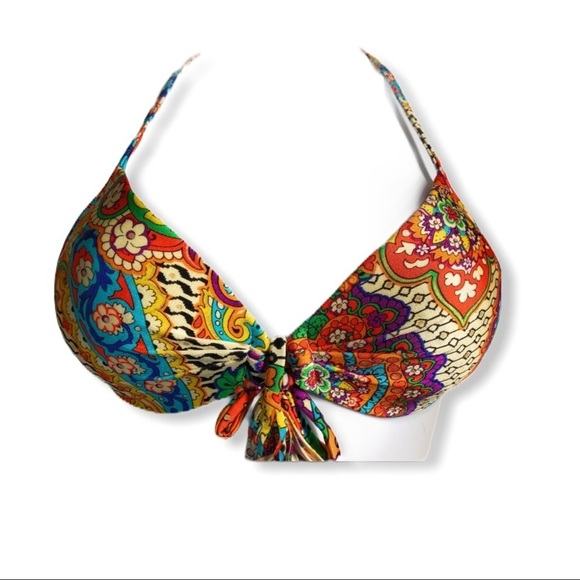 Luli Fama Padded Bikini Top - Picture 1 of 8